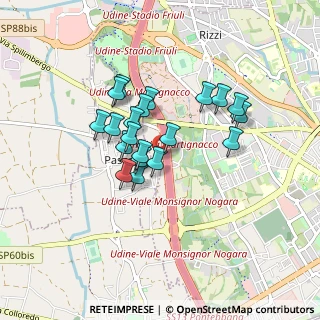 Mappa Via Forgaria, 33100 Udine UD, Italia (0.6605)