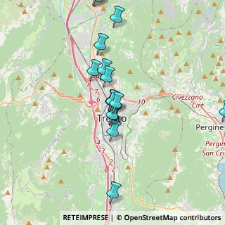 Mappa Via Livio Marchetti, 38122 Trento TN, Italia (3.94125)