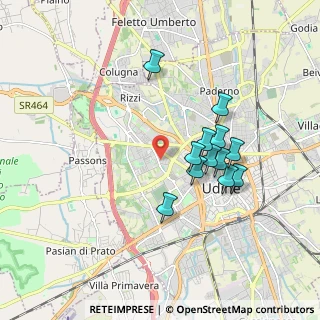 Mappa Via Gian Battista Natolini, 33100 Udine UD, Italia (1.55667)
