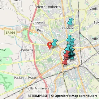 Mappa Via Gian Battista Natolini, 33100 Udine UD, Italia (1.67)