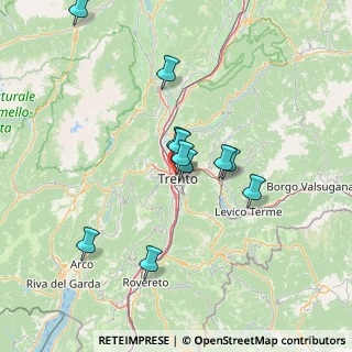 Mappa Vicolo della Sat, 38122 Trento TN, Italia (12.39273)