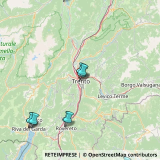 Mappa Vicolo della Sat, 38122 Trento TN, Italia (29.85188)