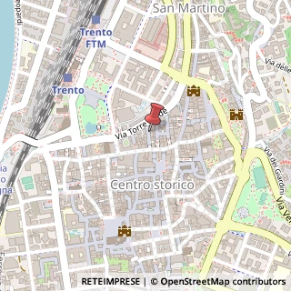 Mappa Vicolo della Sat, 6, 38122 Trento, Trento (Trentino-Alto Adige)