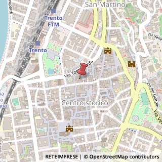 Mappa Via Gianantonio Manci, 17, 38123 Trento, Trento (Trentino-Alto Adige)
