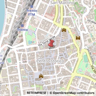Mappa Via Giannantonio Manci, 48, 38122 Trento, Trento (Trentino-Alto Adige)