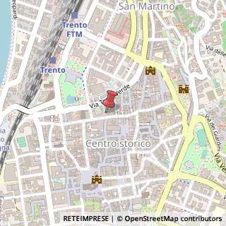 Mappa Via Gianantonio Manci, 7/9, 38122 Trento, Trento (Trentino-Alto Adige)