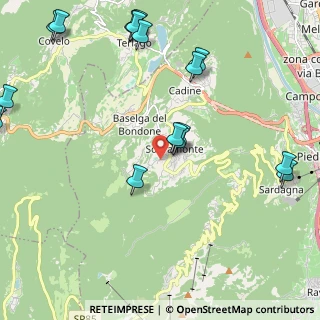 Mappa Via di Mura, 38100 Trento TN, Italia (3.051)