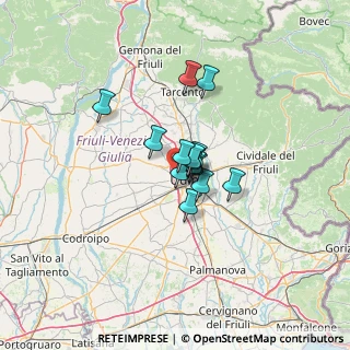 Mappa Viale dello Sport, 33100 Udine UD, Italia (7.15)