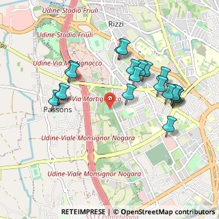 Mappa Viale dello Sport, 33100 Udine UD, Italia (0.963)