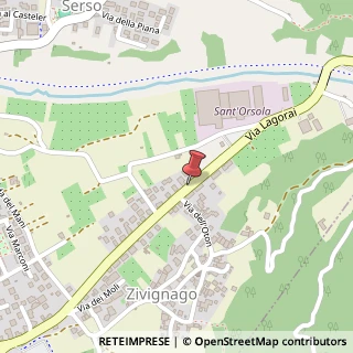 Mappa Via lagorai 20, 38057 Pergine Valsugana, Trento (Trentino-Alto Adige)