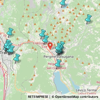 Mappa Ponte Regio, 38057 Pergine Valsugana TN, Italia (4.8425)