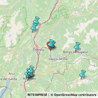 Mappa Località Ponte Regio, 38057 Pergine Valsugana TN, Italia (18.17)