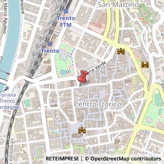 Mappa Via Giannantonio Manci, 8, 38122 Trento, Trento (Trentino-Alto Adige)