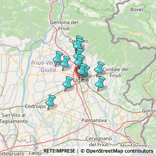 Mappa Viale Cadore, 33100 Udine UD, Italia (8.27417)