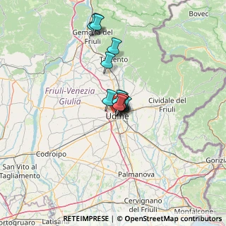 Mappa Viale Cadore, 33100 Udine UD, Italia (8.07857)