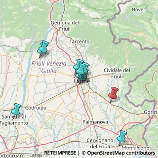 Mappa Viale Cadore, 33100 Udine UD, Italia (11.97364)