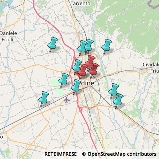 Mappa Viale Cadore, 33100 Udine UD, Italia (5.31077)
