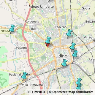 Mappa Viale Cadore, 33100 Udine UD, Italia (3.28231)