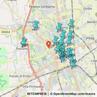 Mappa Viale Cadore, 33100 Udine UD, Italia (1.656)
