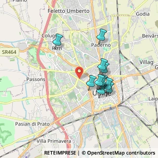 Mappa Viale Cadore, 33100 Udine UD, Italia (1.44)