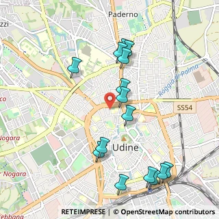 Mappa Via Divisione Julia, 33100 Udine UD, Italia (1.07867)