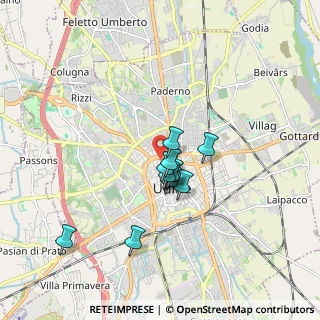 Mappa Via Divisione Julia, 33100 Udine UD, Italia (1.22455)