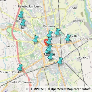 Mappa Via Divisione Julia, 33100 Udine UD, Italia (1.67667)