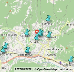 Mappa Via Canonica, 38059 Spera TN, Italia (2.17667)