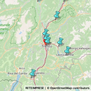Mappa Via Verruca, 38122 Trento TN, Italia (27.22929)