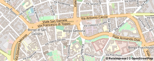 Mappa Udine