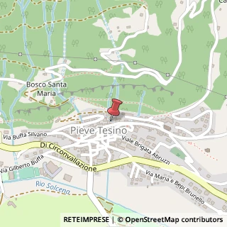 Mappa Via Rovigo, 7, 38050 Pieve Tesino, Trento (Trentino-Alto Adige)
