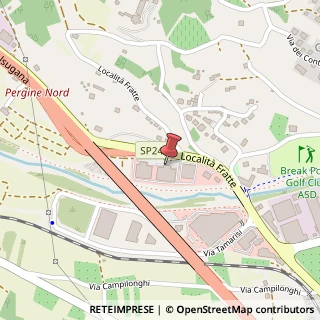 Mappa Via Villa, 145, 38057 Pergine Valsugana, Trento (Trentino-Alto Adige)