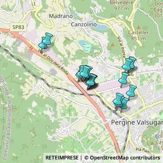 Mappa Località Fratte, 38057 Pergine Valsugana TN, Italia (0.6935)