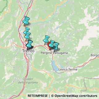Mappa Loc. Ponte Regio, 38057 Pergine Valsugana TN, Italia (5.70867)