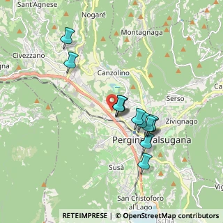 Mappa Loc. Ponte Regio, 38057 Pergine Valsugana TN, Italia (1.5125)