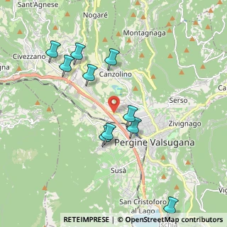 Mappa Località Fratte, 38057 Pergine Valsugana TN, Italia (2.21091)