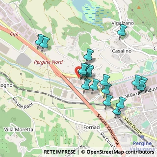 Mappa Loc. Ponte Regio, 38057 Pergine Valsugana TN, Italia (0.428)