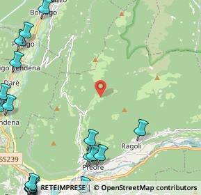 Mappa Via Zandonai, 38070 Montagne TN, Italia (3.7285)