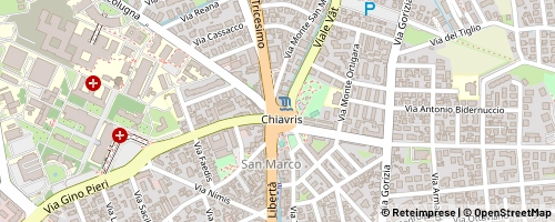 Mappa Udine