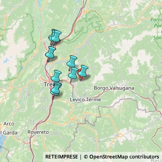 Mappa Piazza Generale Albino Petrini, 38057 Pergine Valsugana TN, Italia (12.68636)