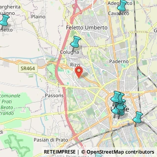 Mappa Via Valbruna, 33100 Udine UD, Italia (3.47636)