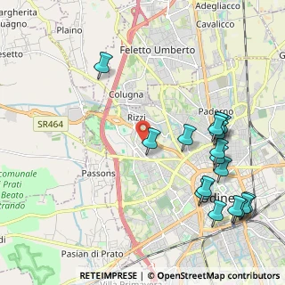 Mappa Via Valbruna, 33100 Udine UD, Italia (2.51059)