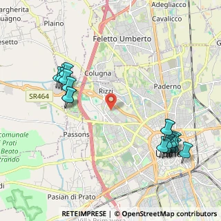 Mappa Via Valbruna, 33100 Udine UD, Italia (2.41167)