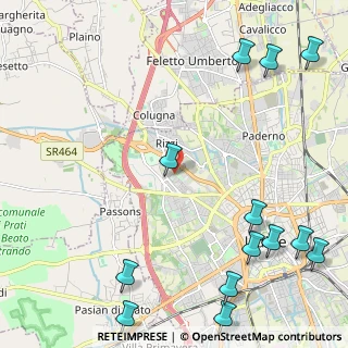 Mappa Via Valbruna, 33100 Udine UD, Italia (3.18077)