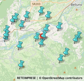 Mappa Via Frontin, 32026 Trichiana BL, Italia (4.5965)