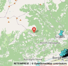 Mappa Loc. Desene, 38050 Ronchi Valsugana TN, Italia (4.247)