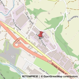 Mappa Via Artigiani, 34, 38057 Pergine Valsugana, Trento (Trentino-Alto Adige)