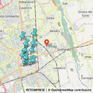 Mappa Via Niva de Ponti, 33100 Udine UD, Italia (2.14583)