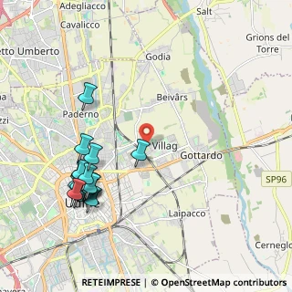 Mappa Via Niva de Ponti, 33100 Udine UD, Italia (2.315)