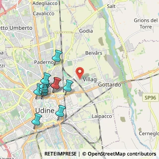Mappa Via Niva de Ponti, 33100 Udine UD, Italia (2.10364)